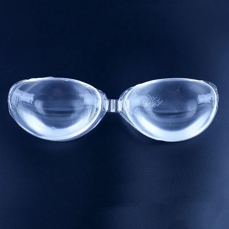 Strapless Платье для свадебной вечеринки, липкий прозрачный силиконовый бюстгальтер для женщин, пуш-ап, невидимый бюстгальтер с открытой спиной, подтягивающий грудь, самоклеющиеся бюстгальтеры, A-D - Цвет: Strapless