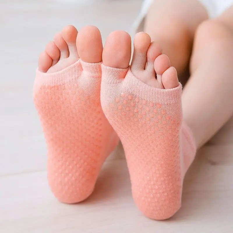 

Clearance sale women's socks, silicone non-slip socks, cotton soft and breathable ankle socks for women's fitness gym