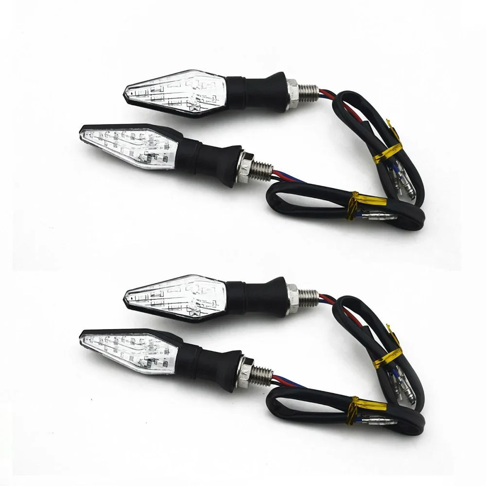 Motorcycle Accessories led Turn Signal Light Indicator Amber Lamp Flasher for YAMAHA 250 YZ250F HONDA CBR500R CB500F X |