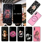 Чехол для телефона Samsung Galaxy A 50 51 71 70 80 7 5 10 40 20 30 41 21 S E, черный силиконовый водонепроницаемый чехол с объемным рисунком Леди Гага