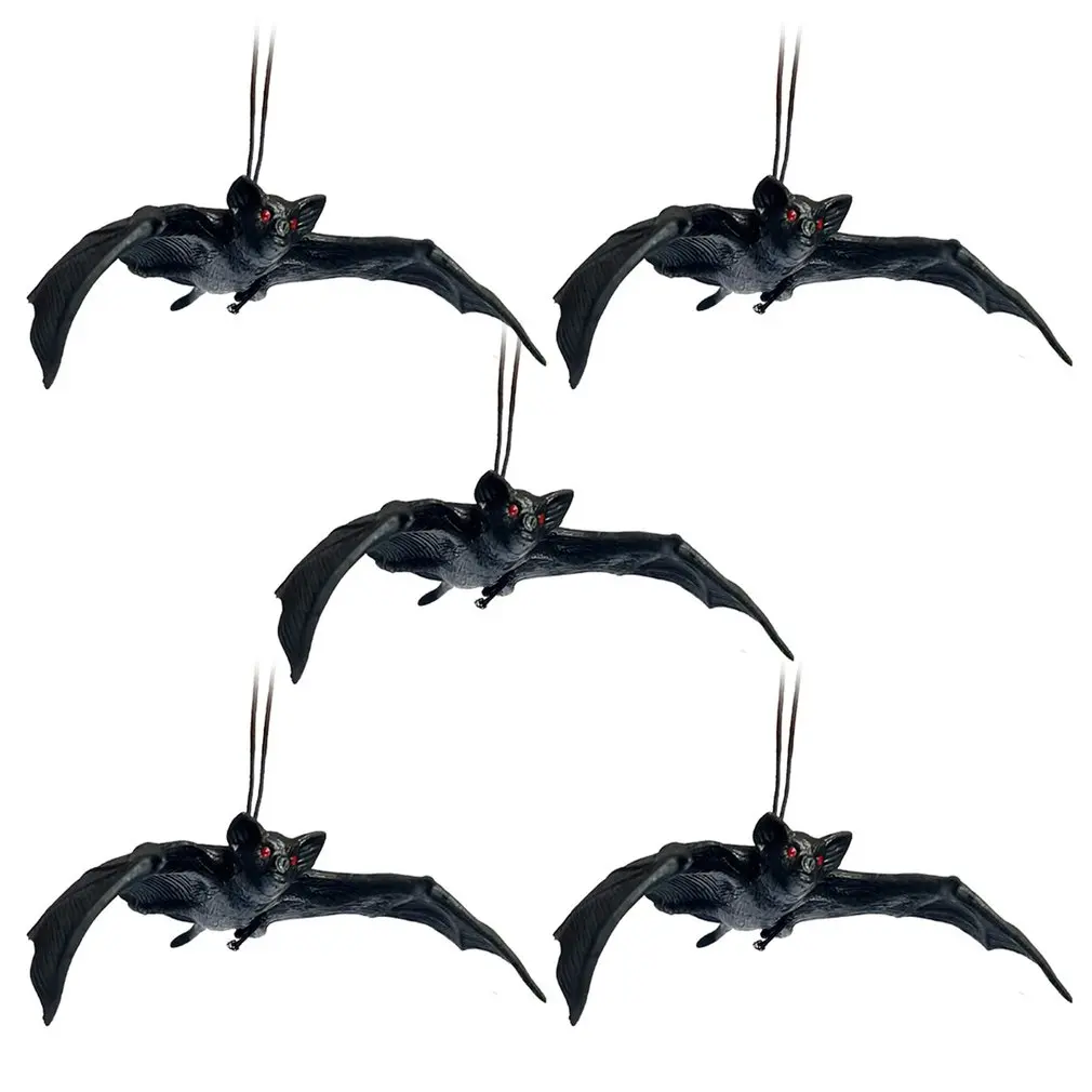 

Ужас хитрый летучая мышь настоящая летучая мышь портативная легкая хитрый летучая мышь развлекательная игрушка для Хэллоуина призрак фест...