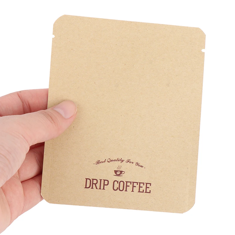 Горячая Распродажа! 50 шт. бумажные пакеты с плоским дном для чая и кофе | Дом сад