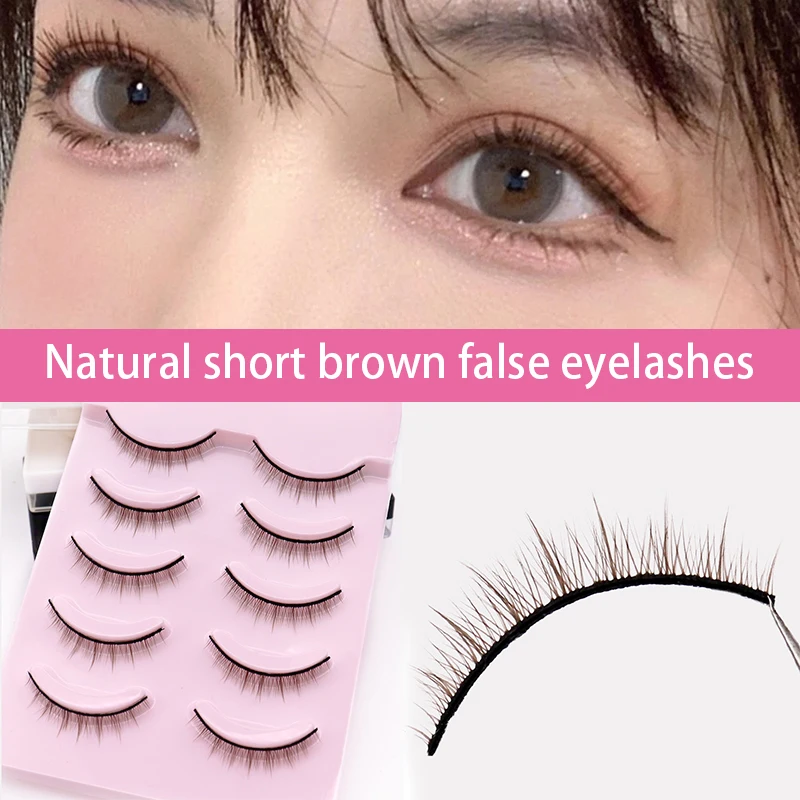 

Faux Eyelashes Natural Look Wispy Extension Long Lashes False Eyelashes For Women Girls MA