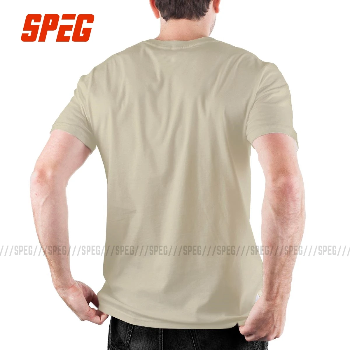 Crazy Dune Frank Herbert Science T-Shirt | Men's Crew Neck 100% Cotton Tee | The Spice Must Flow | Short Sleeve Shirt image 2