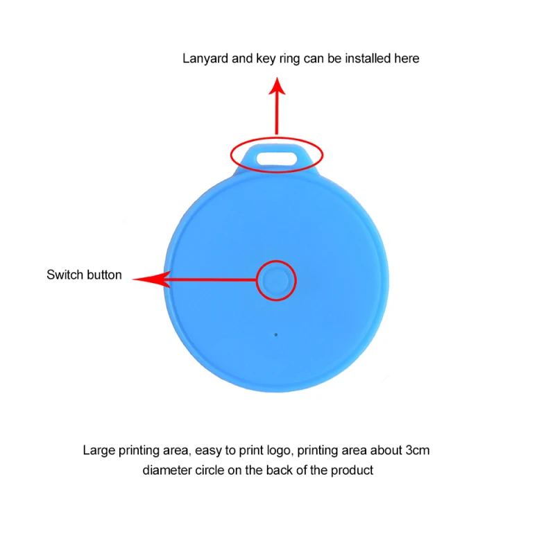 bluetooth compatible low power intelligent two way anti lost object found alarm anti lost device for pet free global shipping