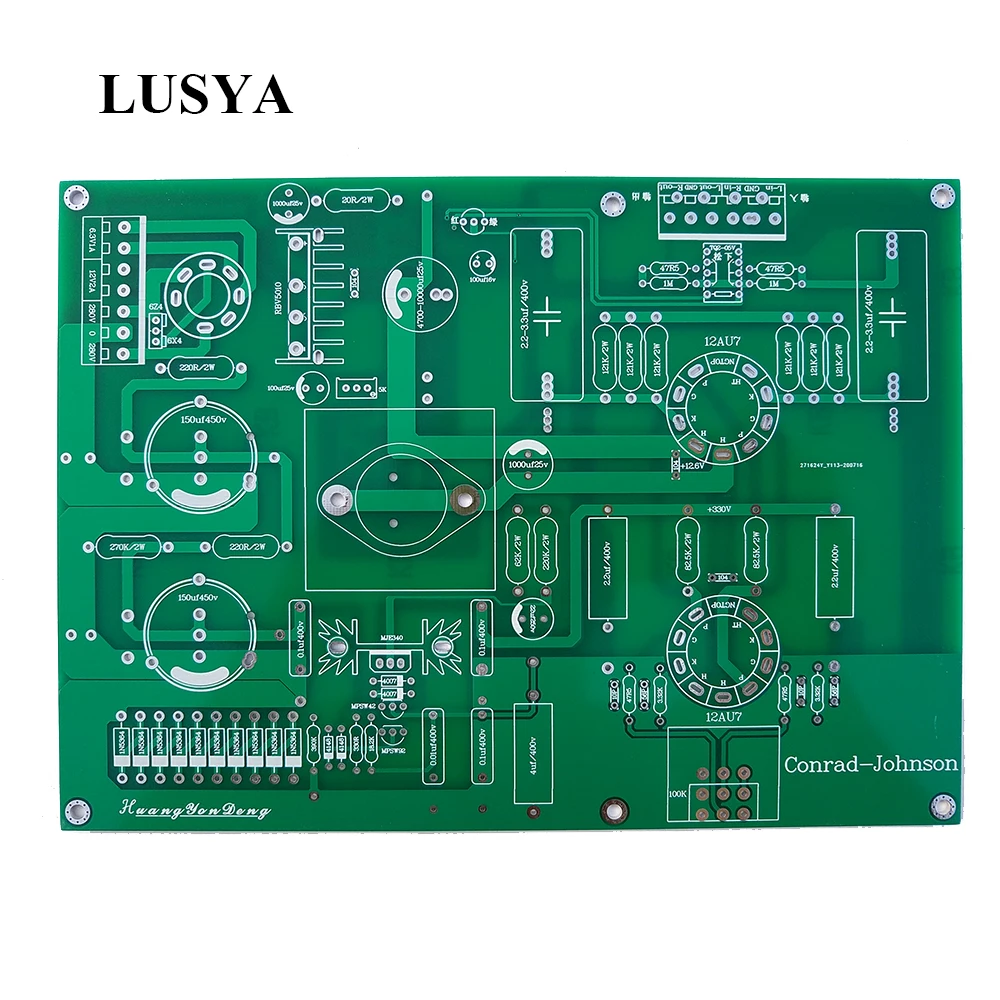 

Lusya US Conrad-Johnson Poetry Drunk PV12L Bile Preamp PCB Board T0247