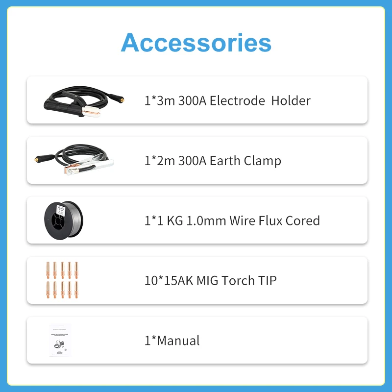 Полуавтоматический сварочный аппарат 3 в 1 без газа MIG MMA LIFT TIG для домашней сварки |