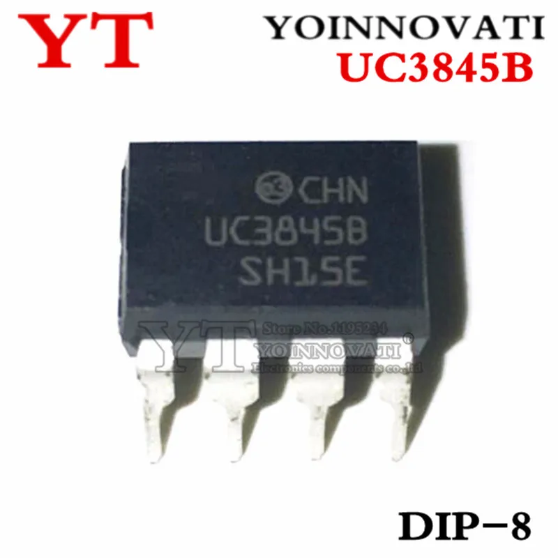10 шт./лот UC3845B UC3845 3845 DIP IC лучшее качество. | Электронные компоненты и