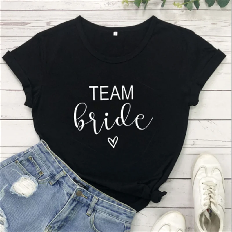 6 Размеры свободного кроя с надписью &quotBride To Be&quot футболка подарок подружки