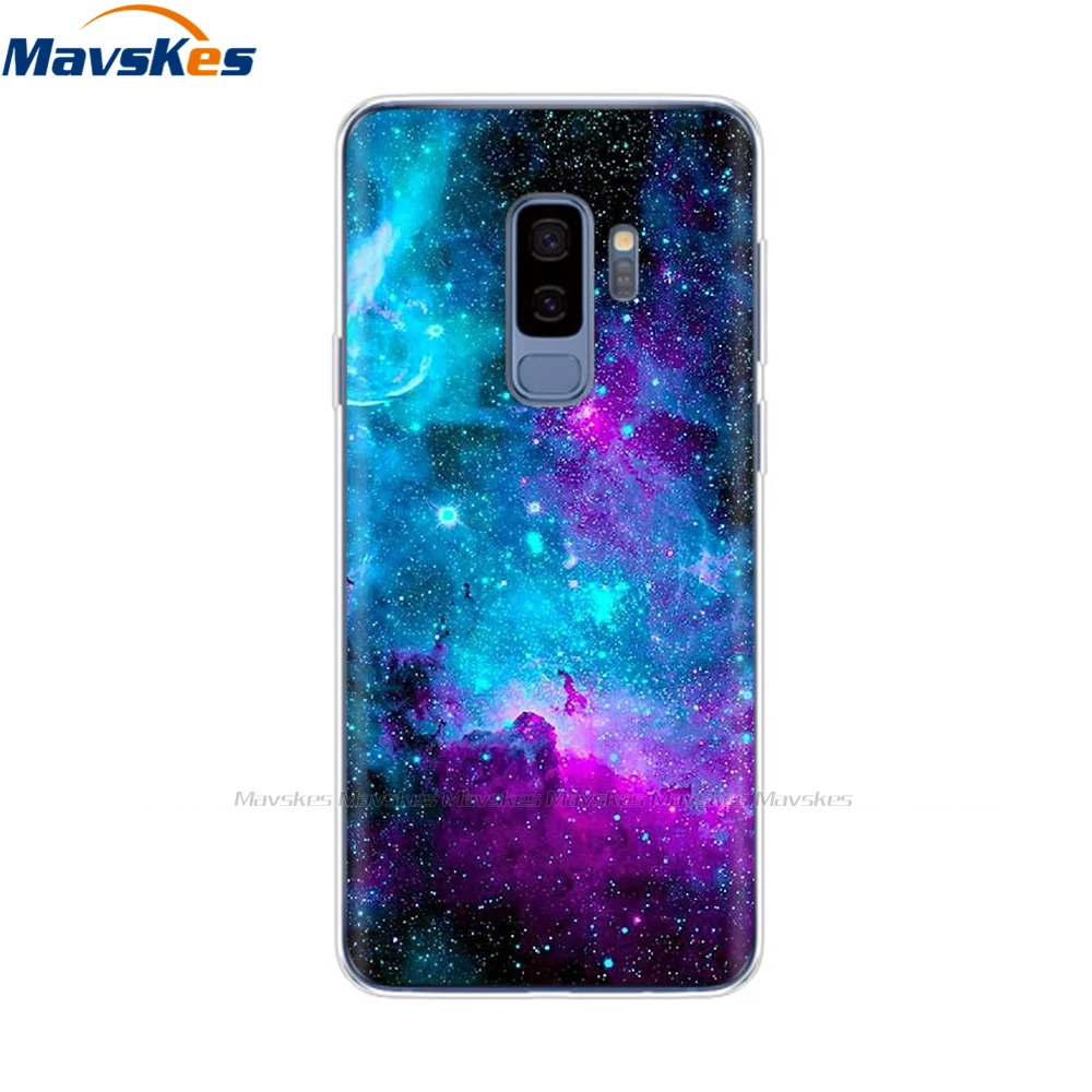 Silicone Phone Case for Samsung Galaxy S9 Case Back Cover for Samsung S9 Plus Cover Cases TPU Full 360 Protective Shell Bumper