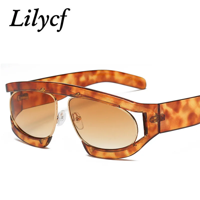 2019 новый тренд стандартные солнцезащитные очки индивидуальность Модные женские