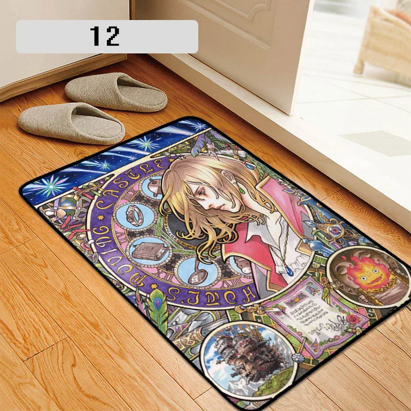 Аниме Howl's Moving Castle коврик для дома отеля гостиной коврики противоскользящие