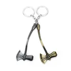 Брелок для ключей с изображением топора из нержавеющей стали