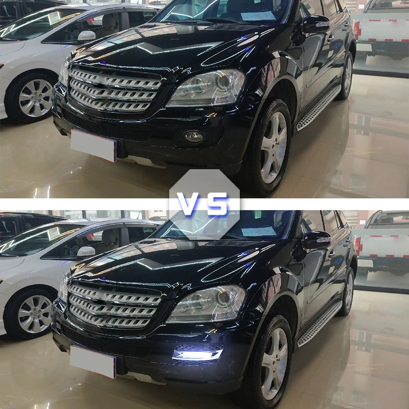 Тюнинг автомобилей для Mercedes Benz W164 ML300 ML320 ML350 2008 - 2009 светодиодный DRL Дневной