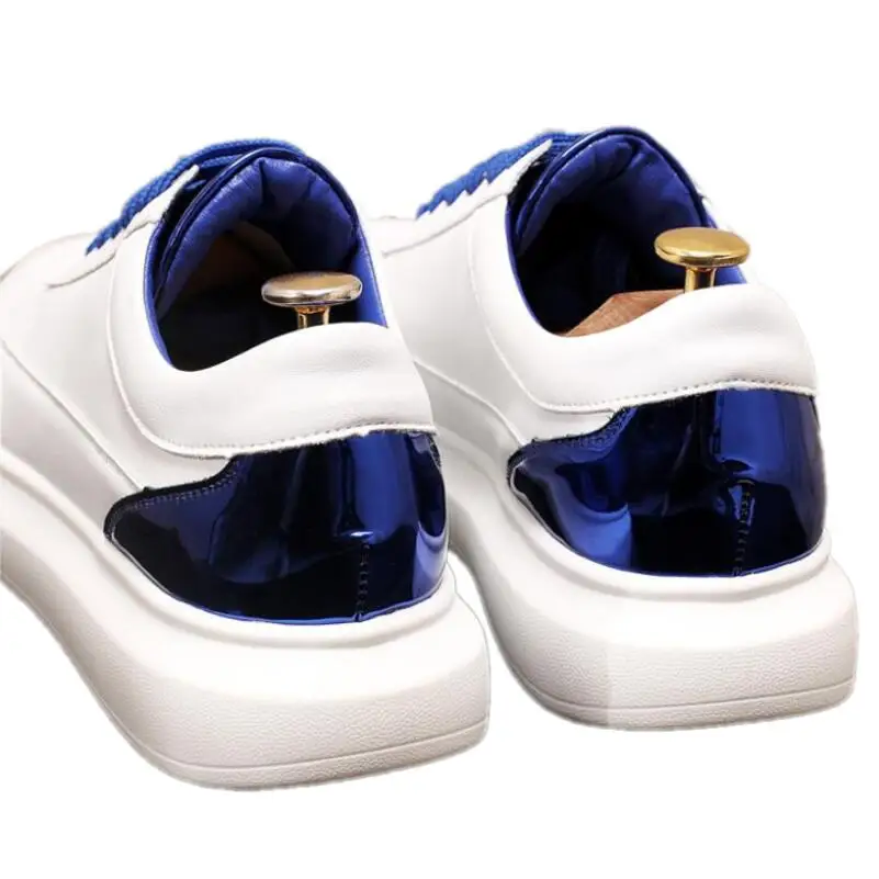 Men's casual shoes beans men's fashion loafers board shoe thermal insulation small white w22 | Обувь