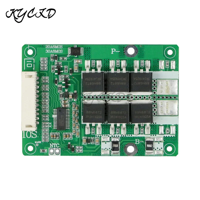 

BMS 10S 36V 20A Common Port Lithium 18650 Battery Charge Protection Board Balanced BMS Short Circuit Protect For Electric Tools