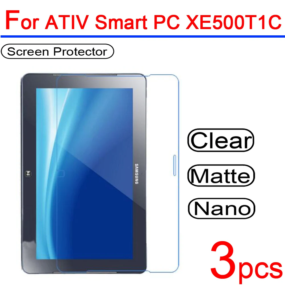 3 шт./лот Ультрапрозрачная мягкая защитная пленка для ЖК экрана samsung ATIV Smart PC XE500T1C