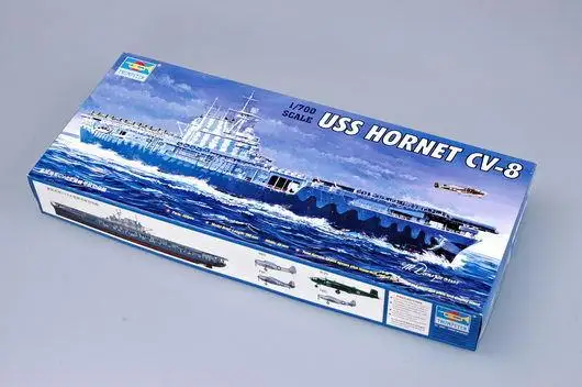 Trumpeter 05727 1/700 USS Hornet фотосессия |