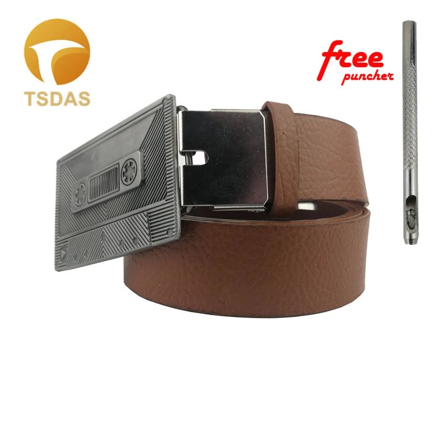 Квадратные винтажные ковбойские пряжки из цинкового сплава для мужчин и женщин