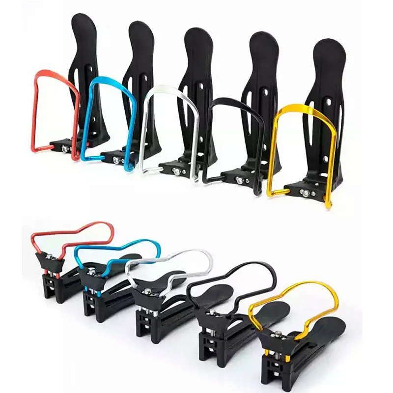 

MTB Bicycle Water Bottle Holder Aluminum Alloy Mountain Bike Bottle Can Cage Bracket Cycling Drink Water Cup Rack Accessories
