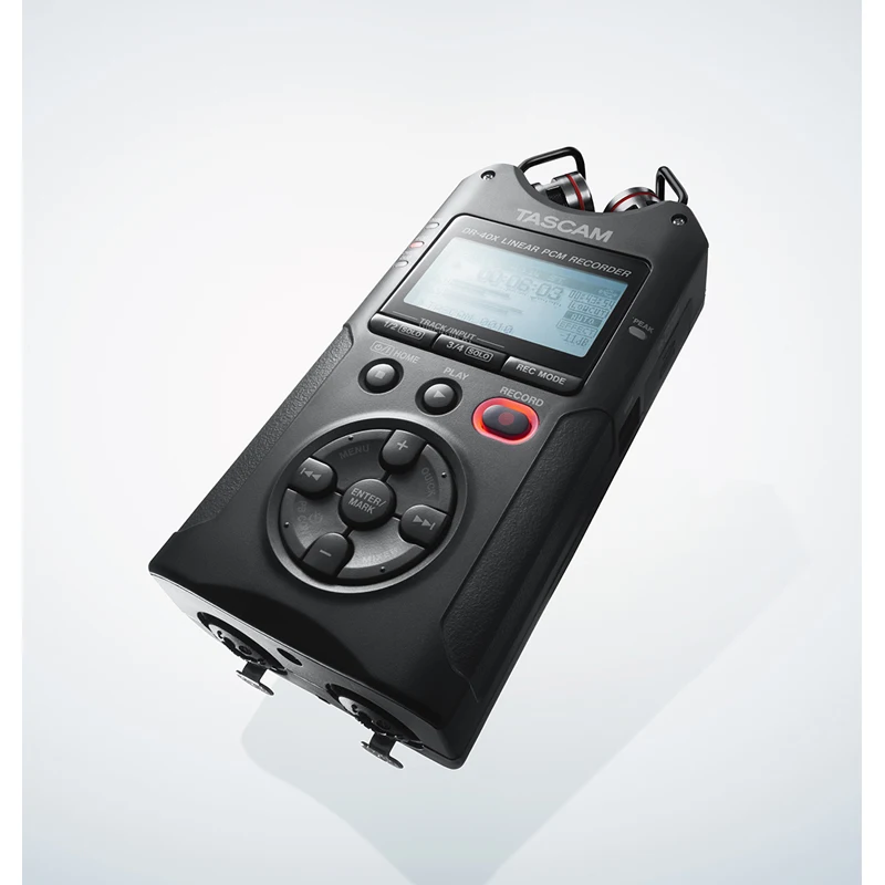 Новый Популярный оригинальный ручной цифровой диктофон Tascam DR 40X ручка для