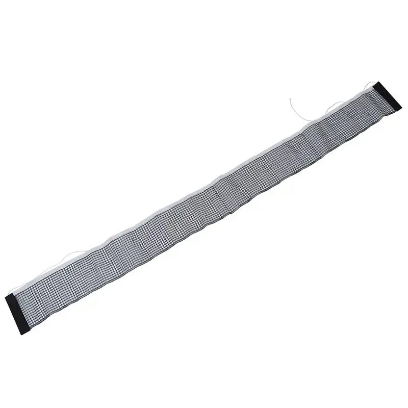 

1.75M Length White Brim Nylon Ping Pong Table Tennis Net Black