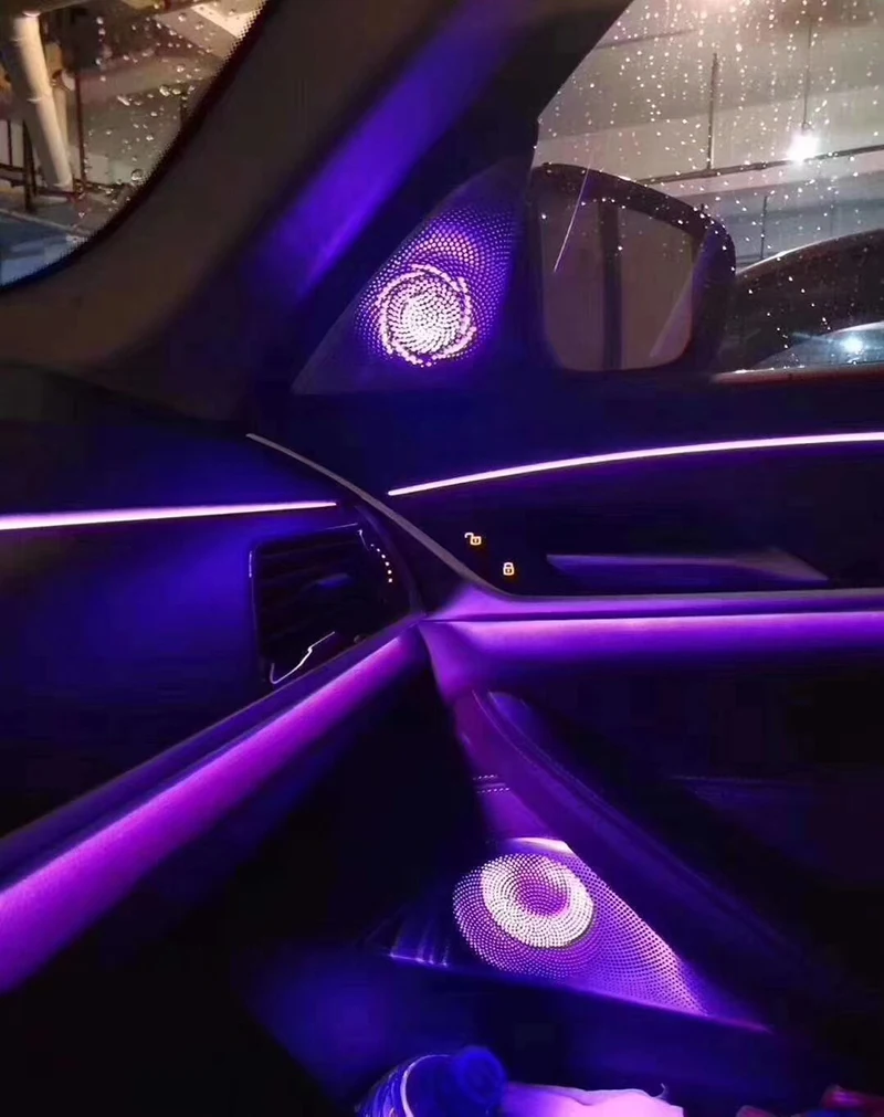 Светодиодный окружающий свет для BMW колонка дверной панели 5 серии G38 G30 64 цвета со