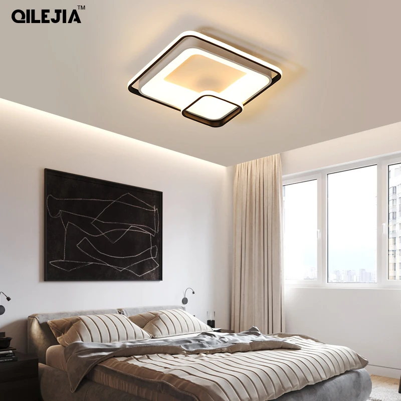 Современный светодиодный потолочный светильник для гостиной с дистанционным