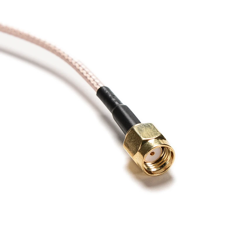 

New SMA Male with Nut Blukhead to SMA Female RF Pigtail Cable RG316 20cm High Quality
