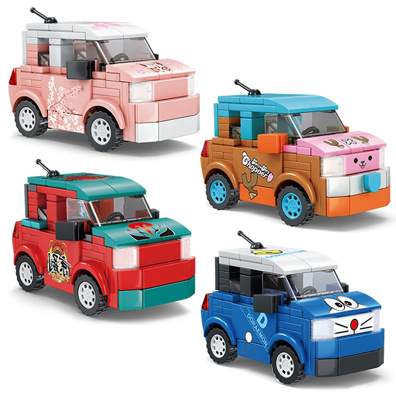 

551pcs City Technical Car Hongguang MINI Building Block DIY Racing Car Vehicle Brick Creator Education Toys for Boys Gifts