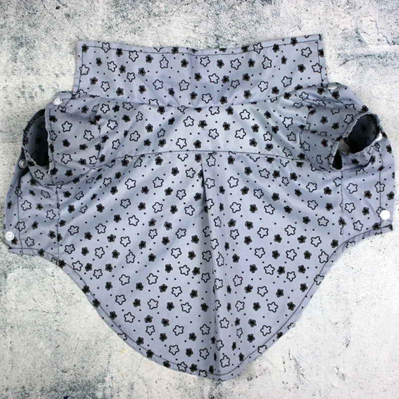 

Pet Lapel Shirts Small Dogs Full Stars Short Sleeve T Shirt Puppy Printing Summer Clothes Cats Sun Protection Warm Clothing New