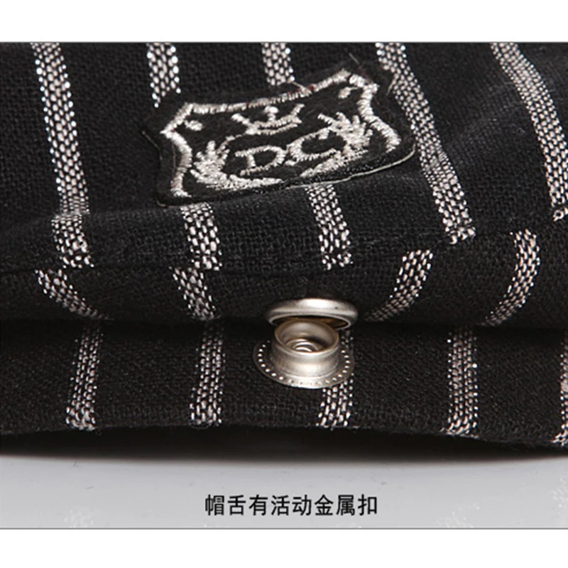 Детский берет в полоску шапка джентльмена для мальчиков 1-2-3 лет модная кепка