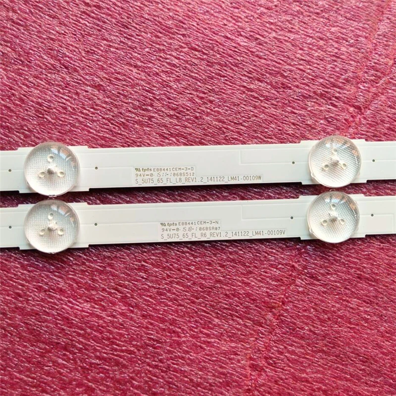 New LED backlight strip for UE65KU6000K V5DU-650DCA-R1 650DCB BN96-39667A 39668A 34809A 34810A S_5U75_65_FL_L8 R6 UE65JU6000