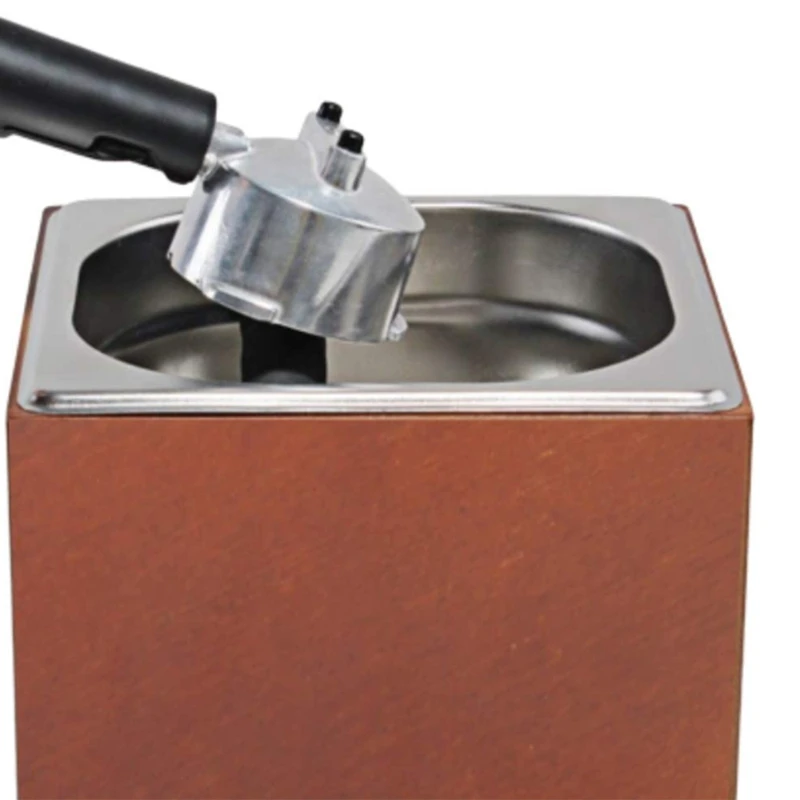 Кофейная коробка для кофе из нержавеющей стали деревянный контейнер бариста