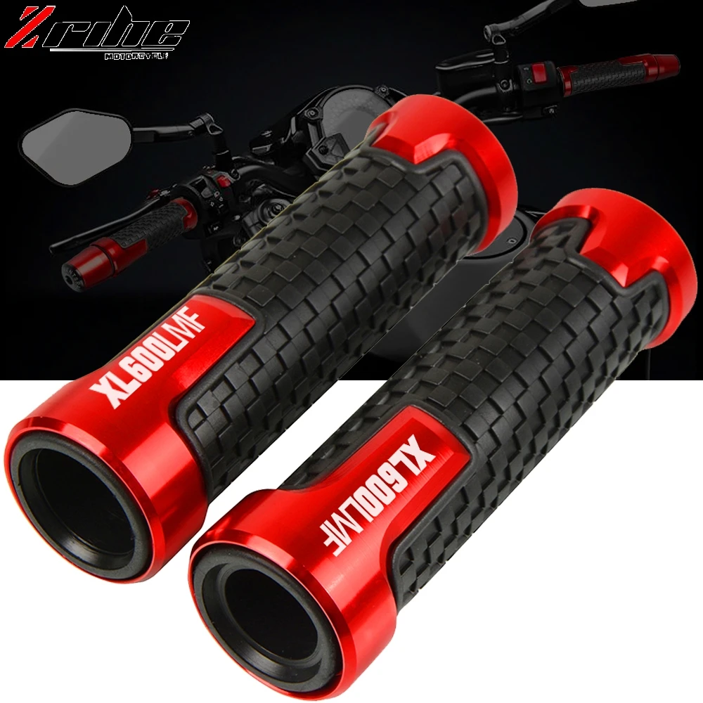 

For HONDA XL600LMF XL 600 LMF 1985-1986 Motorcycle handlebar grips CNC handle bar Rubber Gel Grips Motocross handle hand Grips