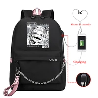 my hero academia himiko toga laptop backpacks japan anime school bag my hero academia anime backpacks for school teenagers girls