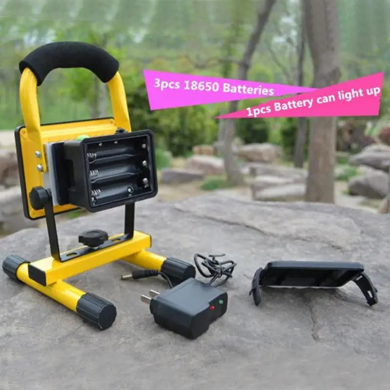 Открытый Портативный Водонепроницаемый IP65 24 светодиодный прожектор аварийный