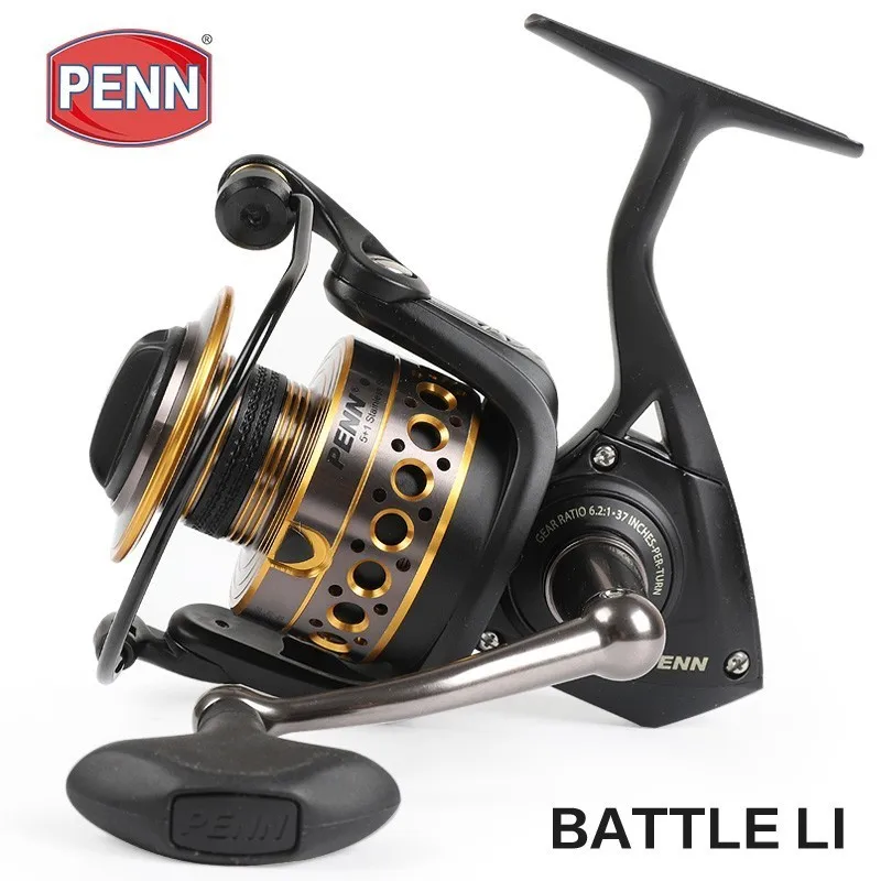 Оригинальный Penn битва II Btl 2500-8000 Спиннинг Рыболовная катушка 6bb Большой Морской