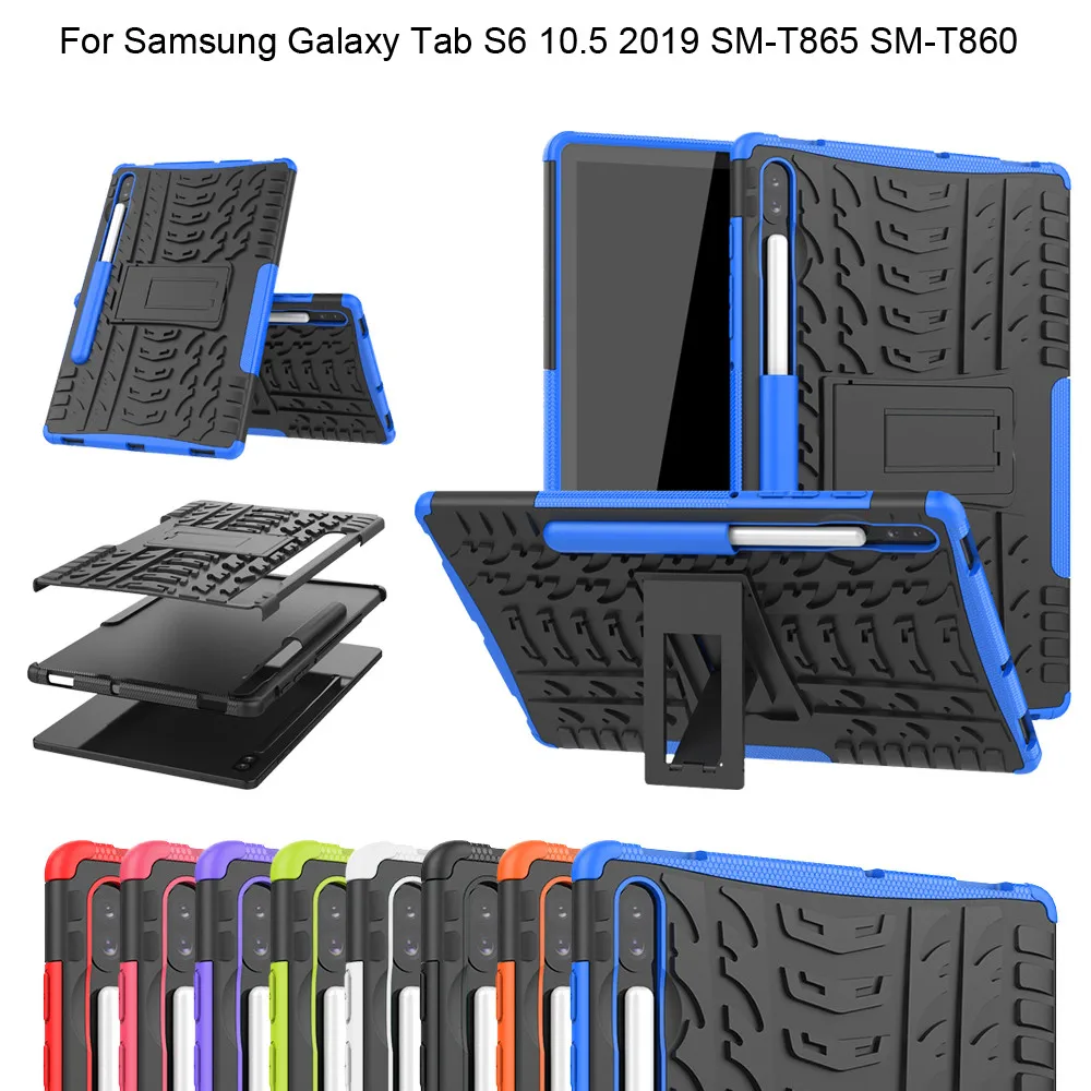 Прочный Гибридный чехол для Samsung Galaxy Tab S6 10 5 SM-T860 SM-T865 2019 планшет