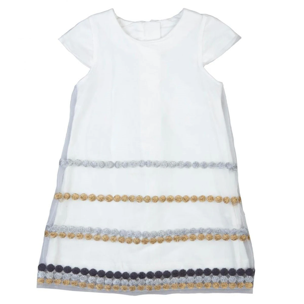 

Bebepan Leopard Tulle Dress