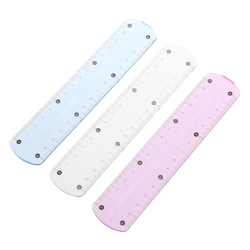 Мягкая гибкая креативная линейка с двойными весами канцелярские принадлежности