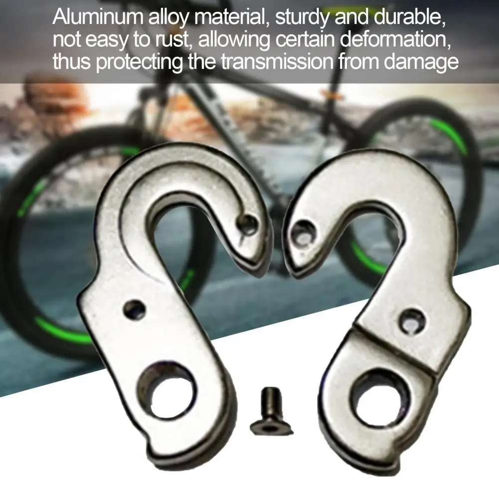 

Bicycle Tail Hook Derailleur Hanger Aluminum Alloy Rear Derailleur Hanger Tail Hook Bicycle Derailleur Hanger for Bicycle