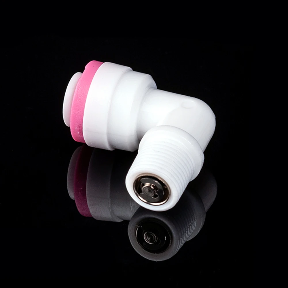 Подходит для 1/4 &quotOD труба x 1/8&quot BSP Мужской Локоть push Fit Труба обратный