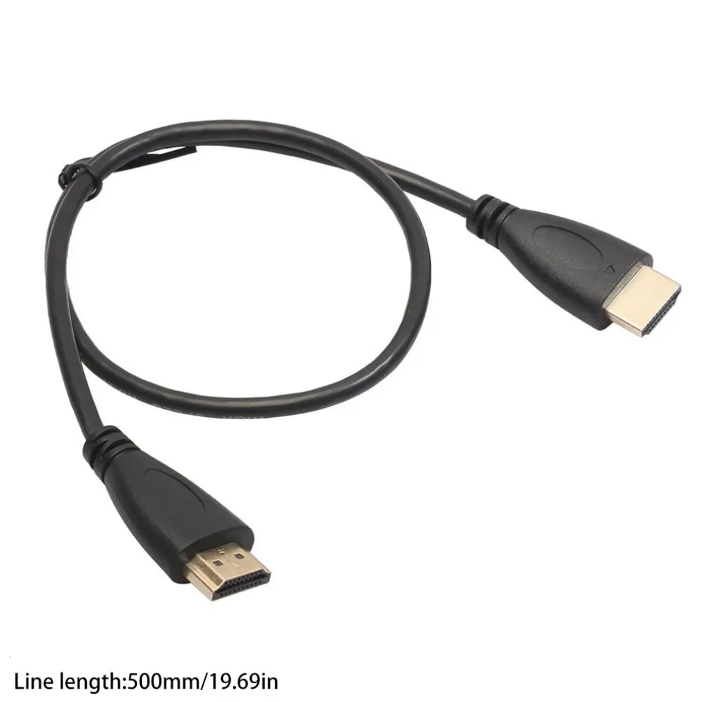 

0.5 Meters Portable Size 3 in 1 Multifunctional HDMI Male to Male Cable + Micro HDMI Adaptor+ Mini HDMI Adapter Cable