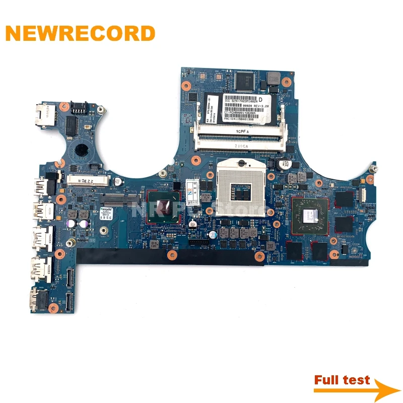 NEWRECORD для Elitebook 8560w материнская плата ноутбука 652637-601 652637-001 652637-501 652638-001QM67 DDR3