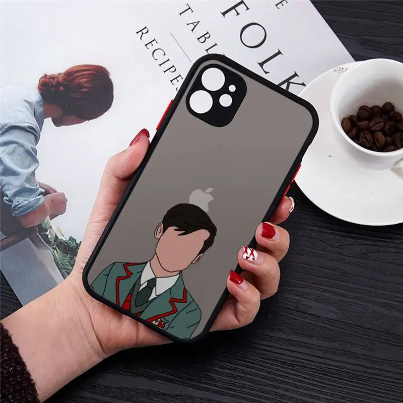 

American TV series Umbrella Academy Phone Cases matte transparent For iphone 7 8 11 12 plus mini x xs xr pro max cover