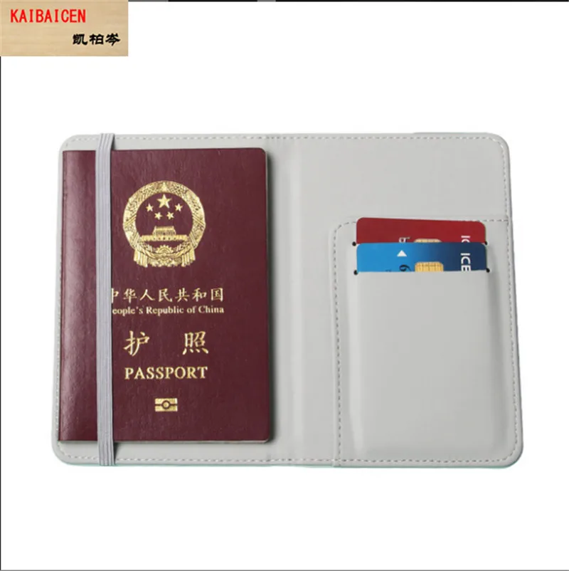 

10pcs/lot Blank Sublimation passport book holder cover for Hot transfer Printing PU Blank consumables DIY card bag