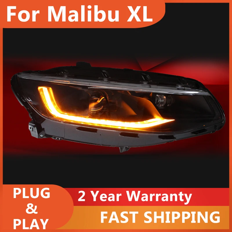 

ALL LED HeadLamps For Chevrolet Malibu XL Headlights 2016-2017 LED DRL Headlight Bi-Xenon Dynamic Turn Signal Rearlamp Assembly