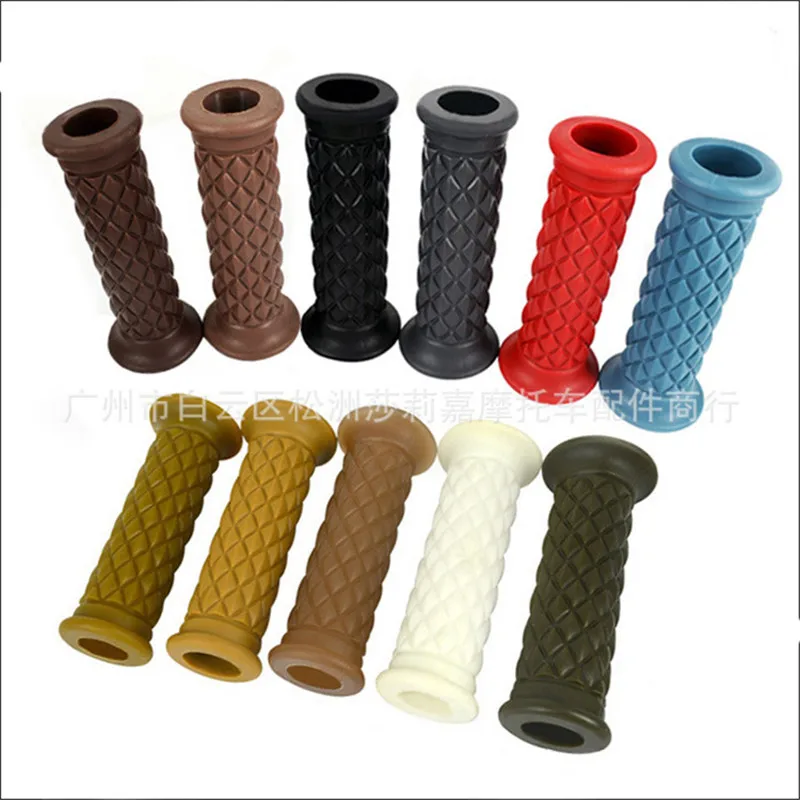 Ретро moto grip классические детали для скутера винтажные 7/8 &quot22 мм мотоциклетные
