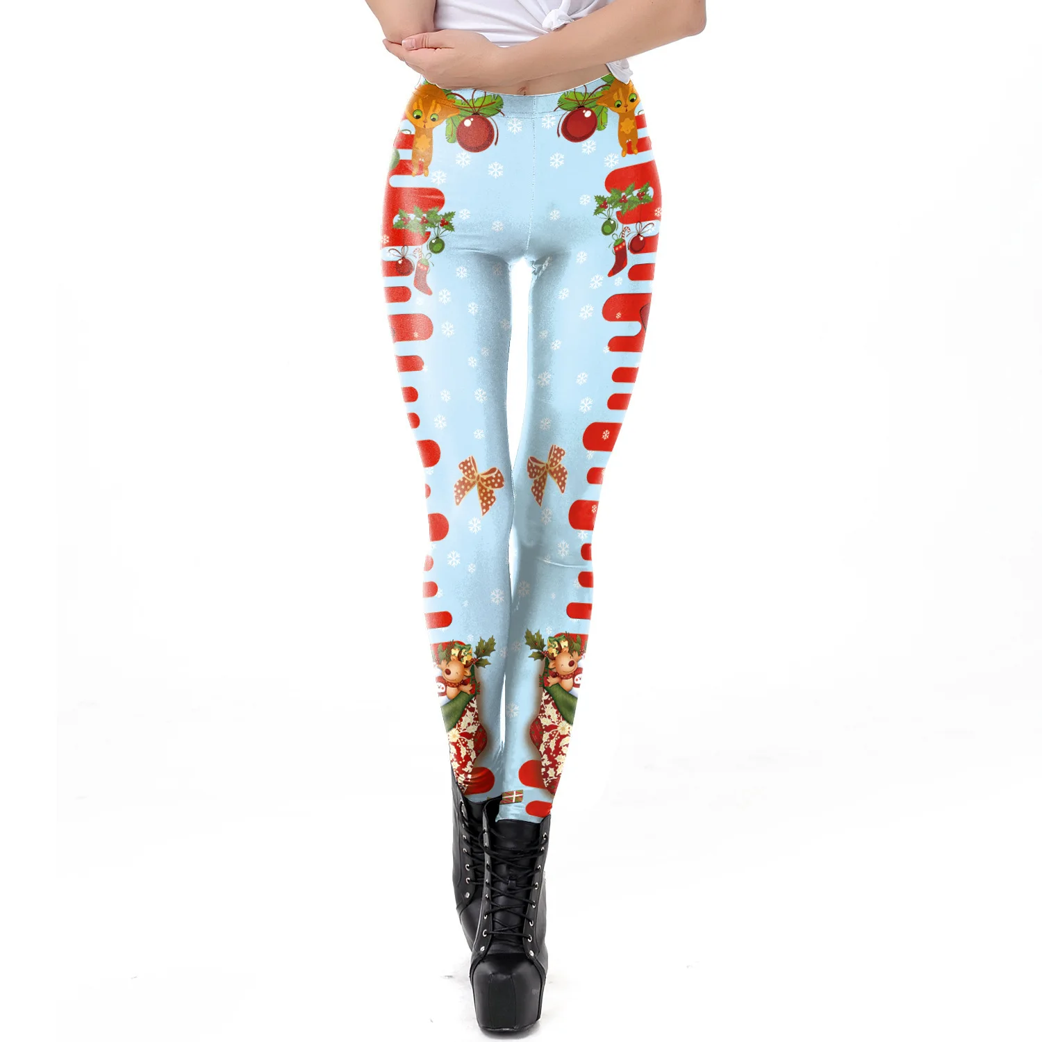 Женские леггинсы с высокой талией зимние бесшовные для тренажерного зала